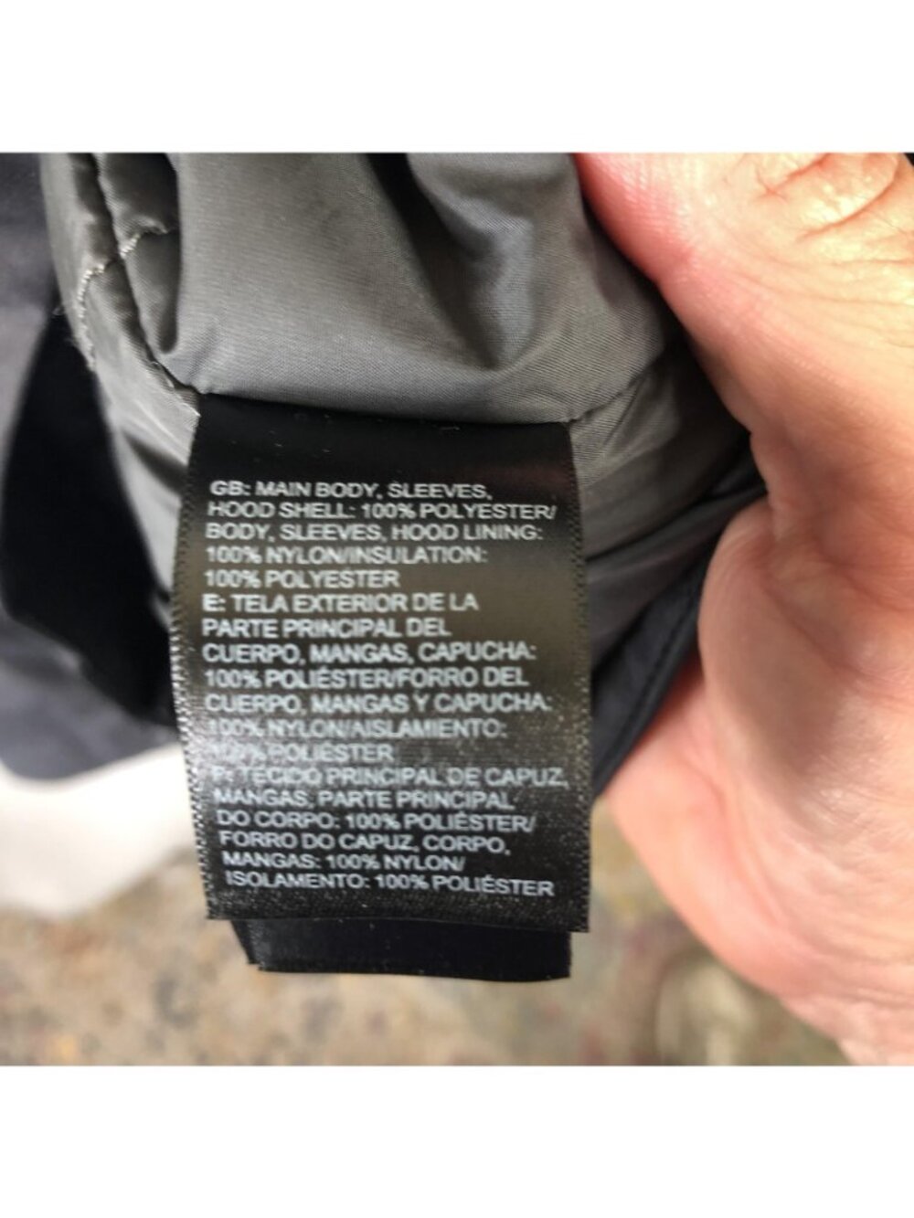 The North Face Jacket Mens 2XL Black DryVent Hooded Waterproof Insulated Quest - Picture 6 of 16